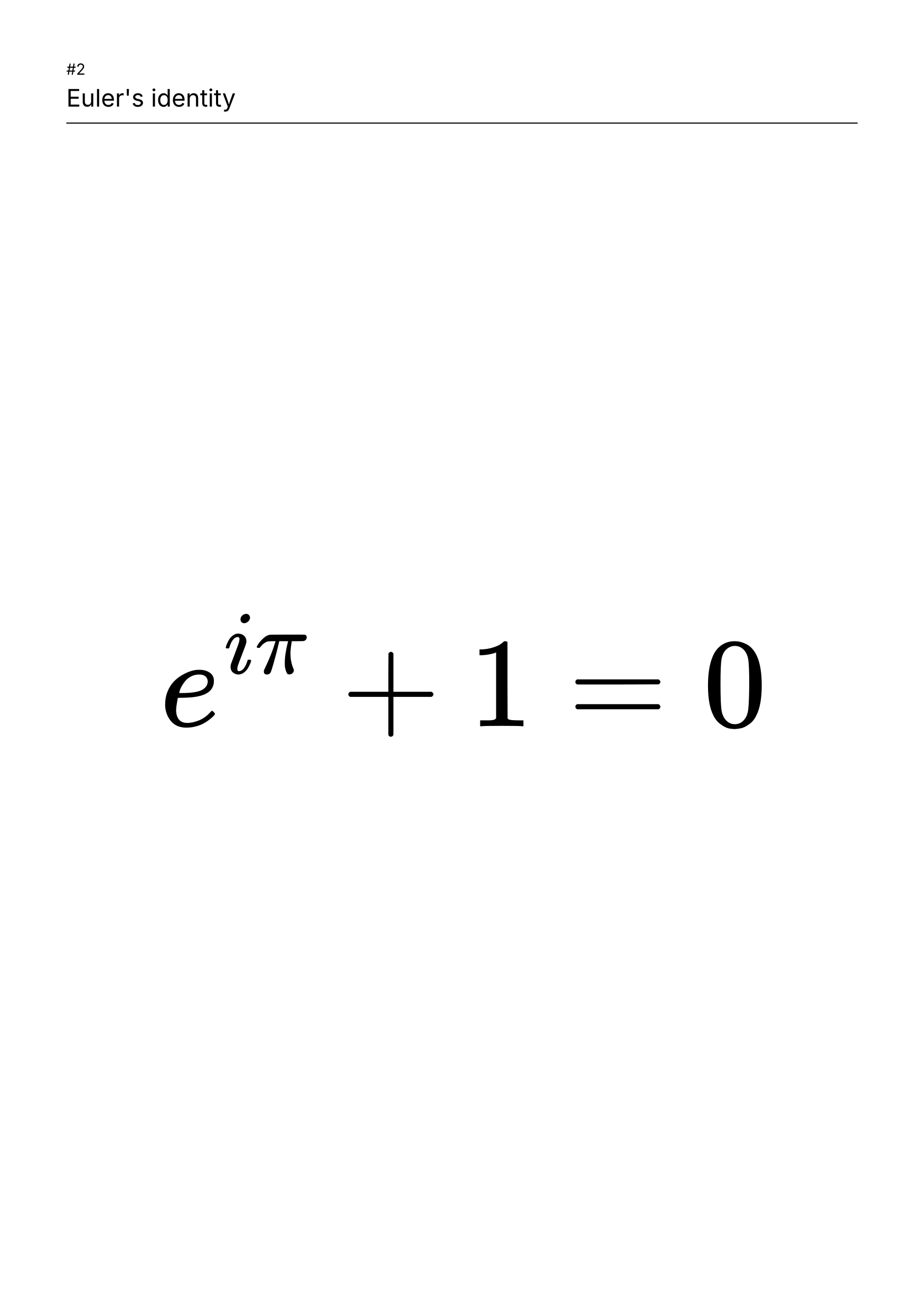 Big Mathematical Formulas (sample page 2)