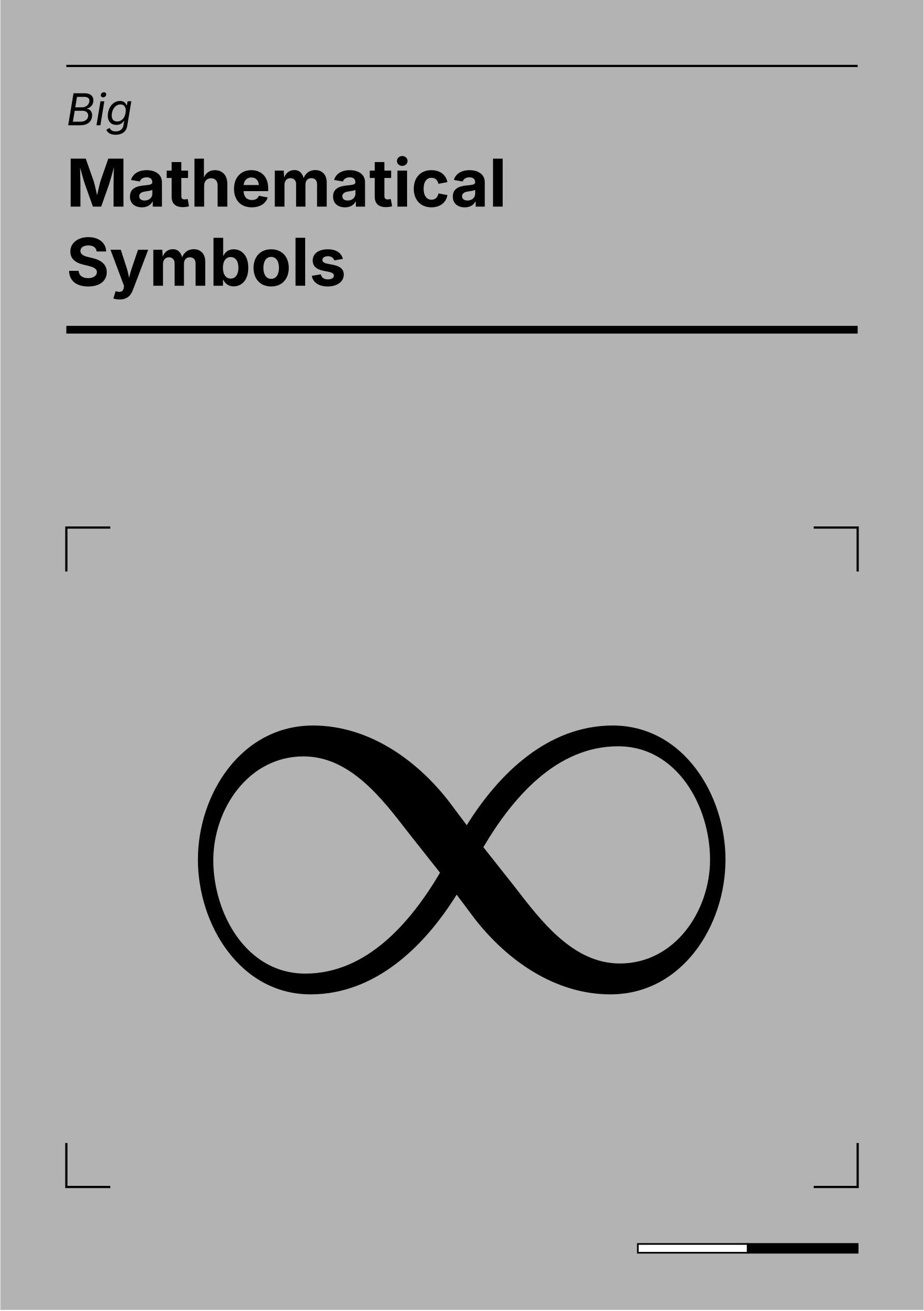 Big Mathematical Symbols (sample page 1)