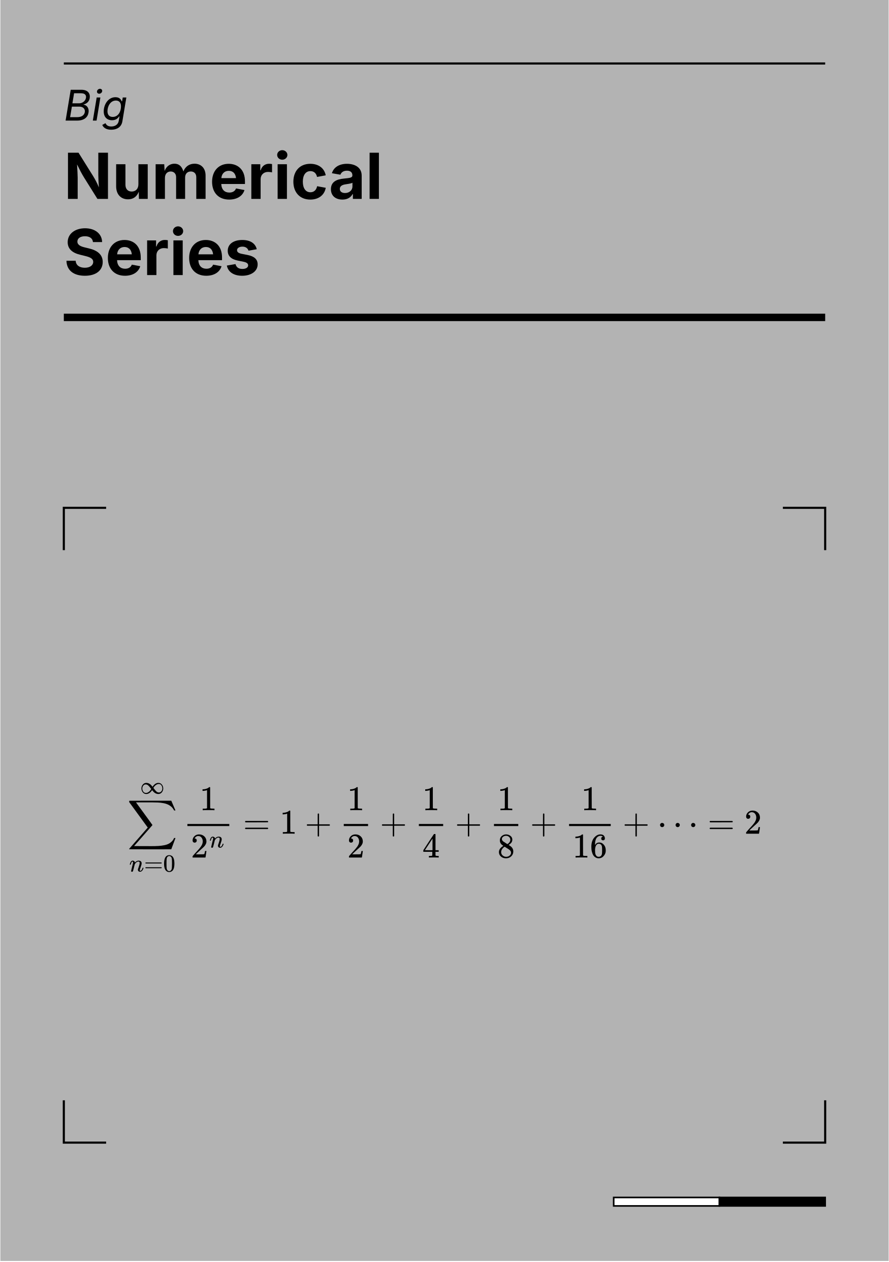 Big Numerical Series (sample page 1)