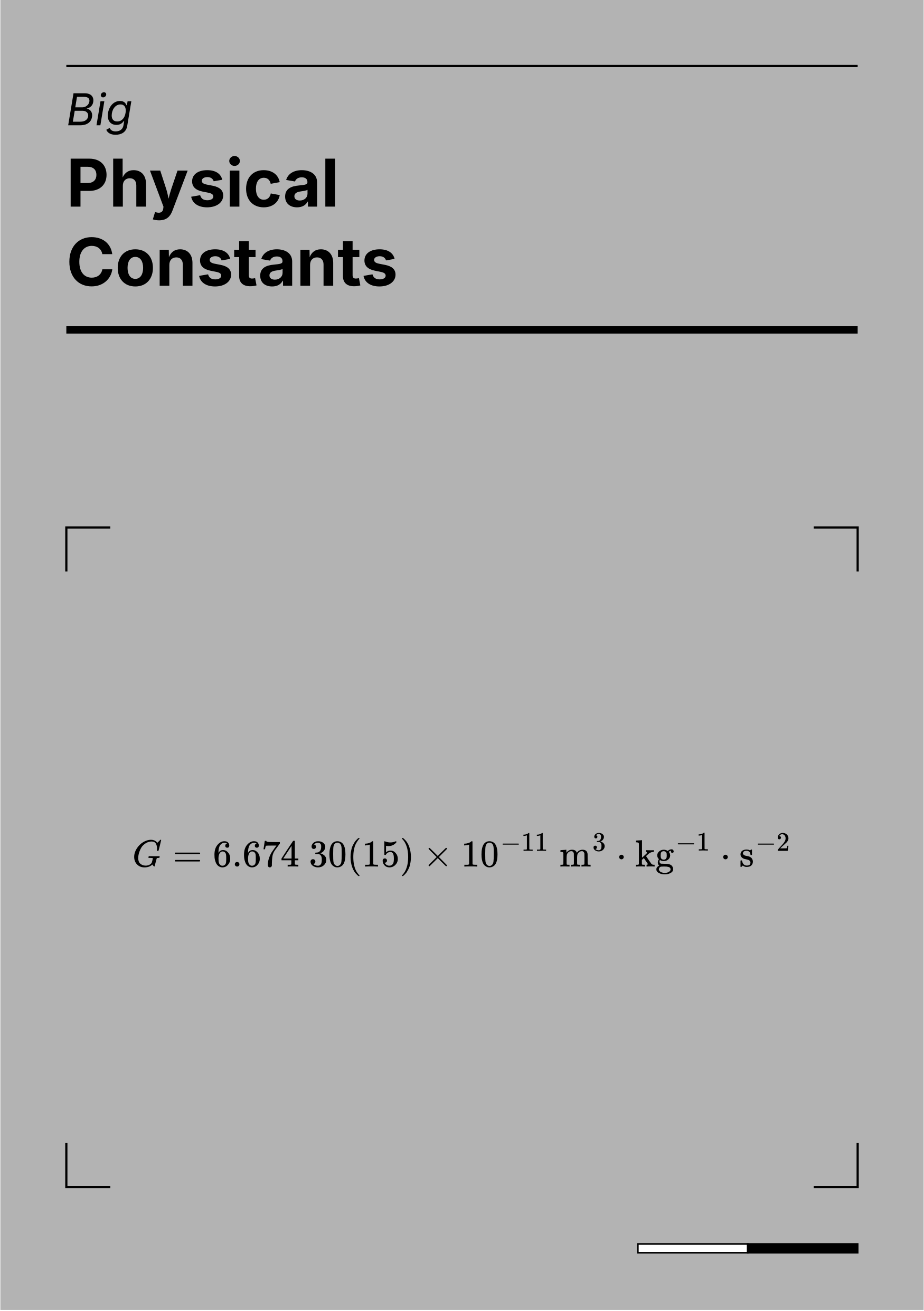 Big Physical Constants (sample page 1)