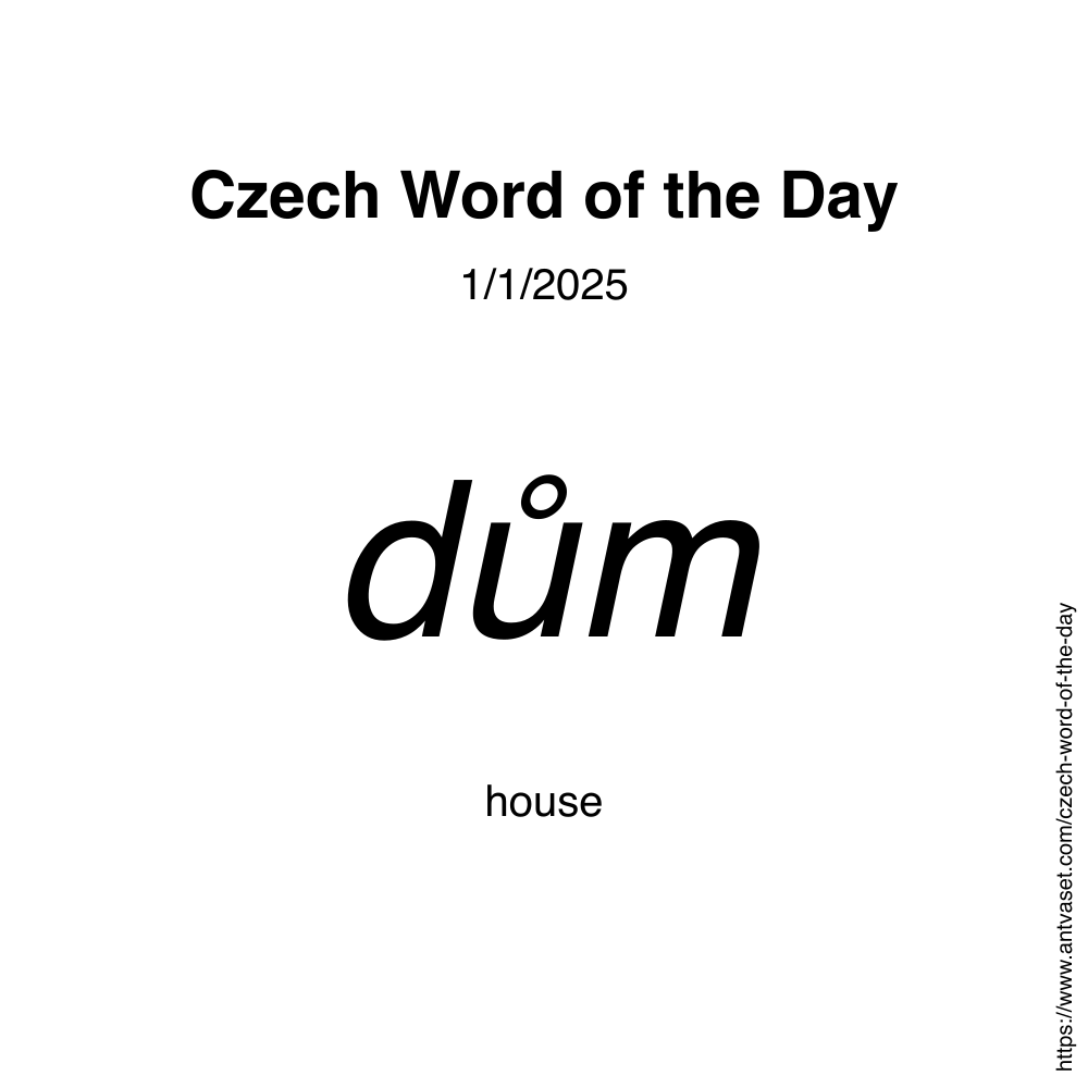 Czech Word of the Day