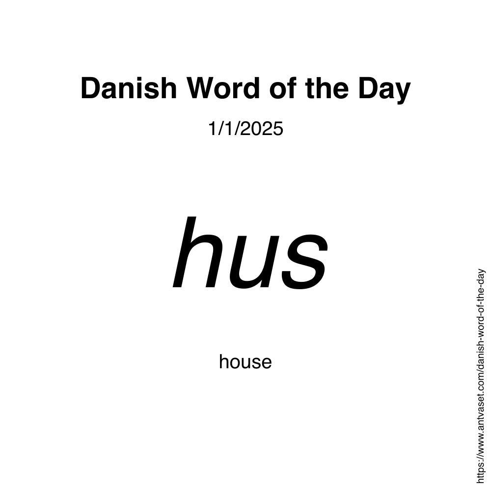 Danish Word of the Day