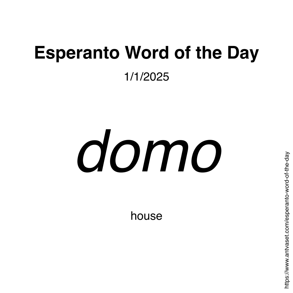 Esperanto Word of the Day