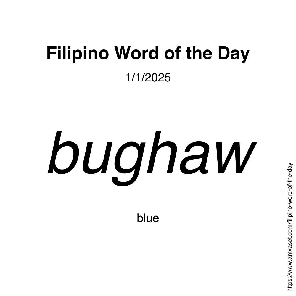 Filipino Word of the Day