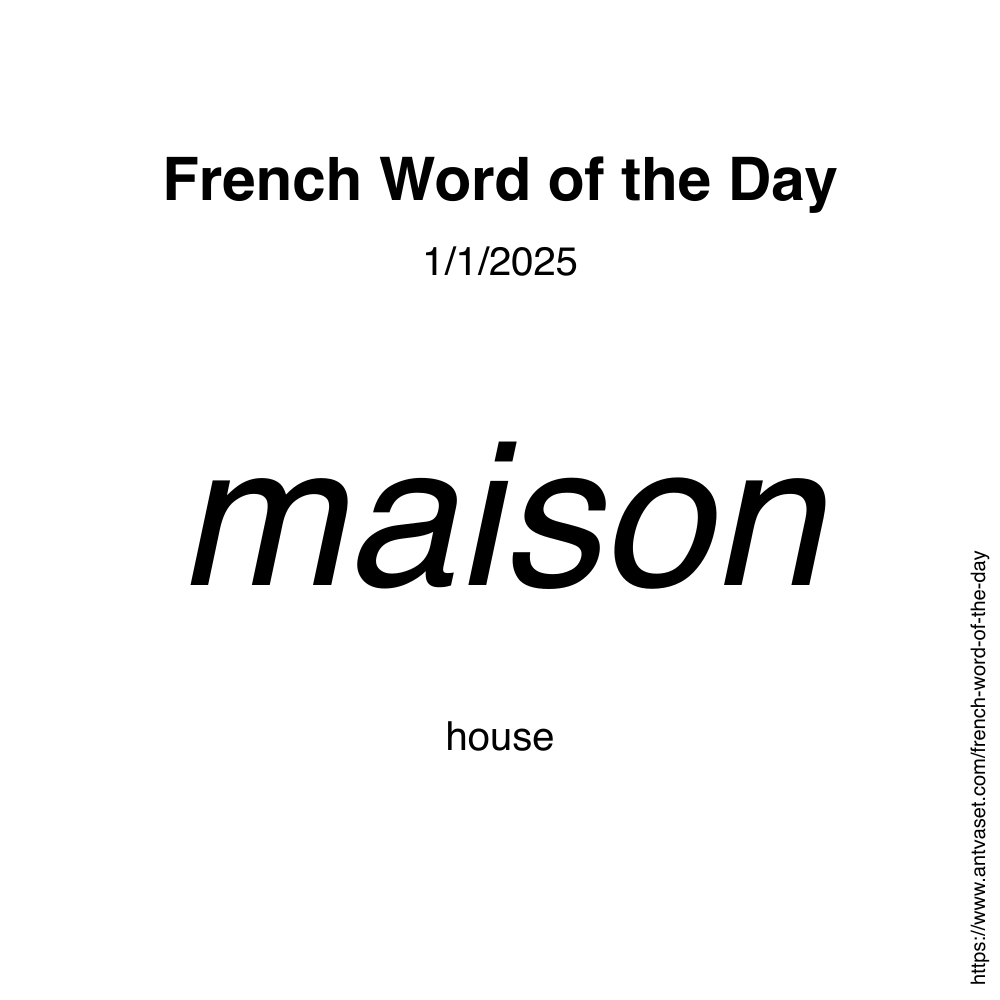 French Word of the Day