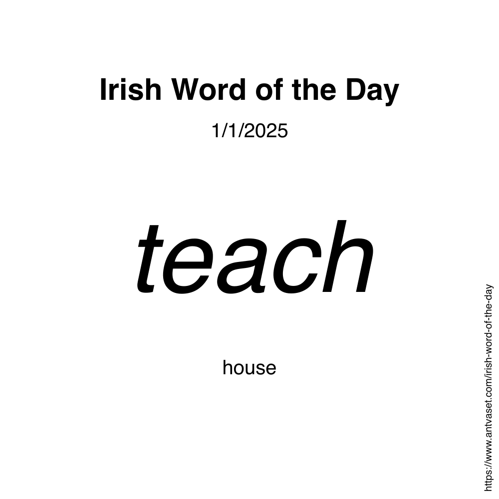 Irish Word of the Day