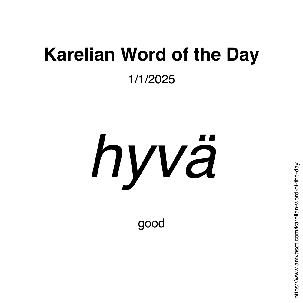 Karelian Word of the Day