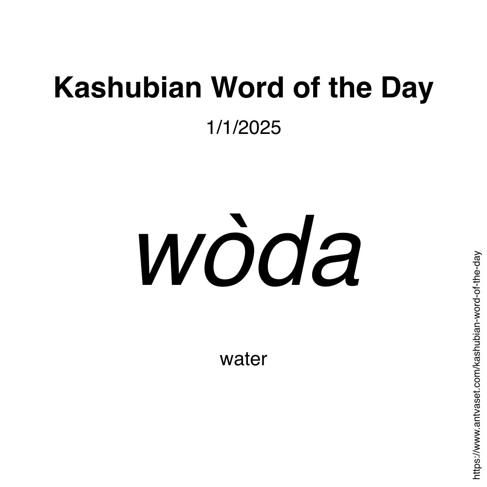 Kashubian Word of the Day