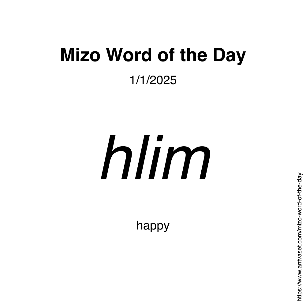 Mizo Word of the Day