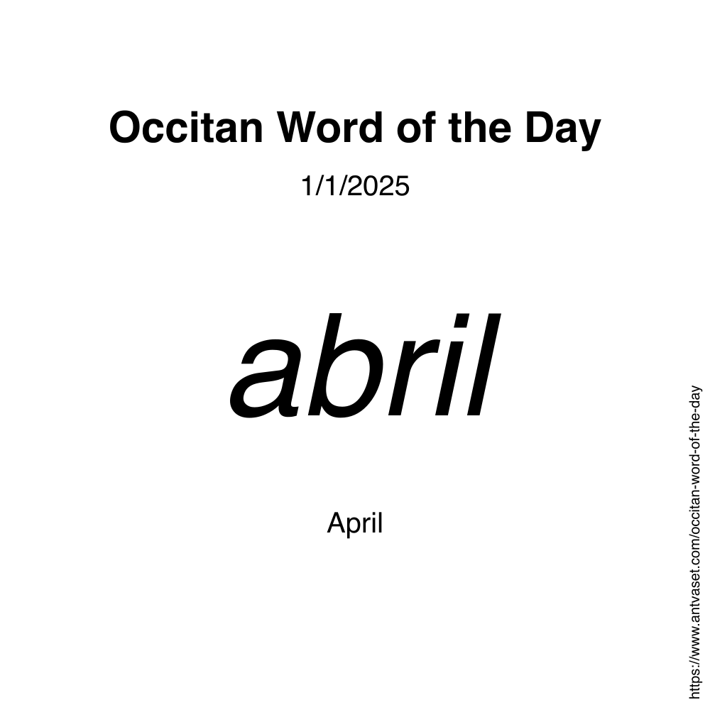 Occitan Word of the Day