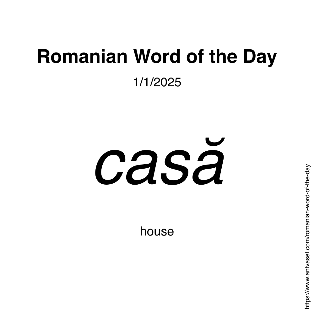 Romanian Word of the Day