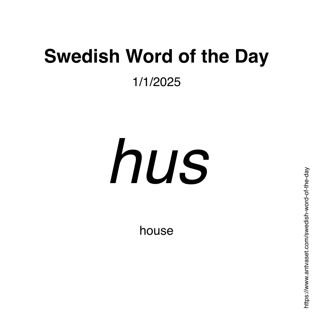 Swedish Word of the Day