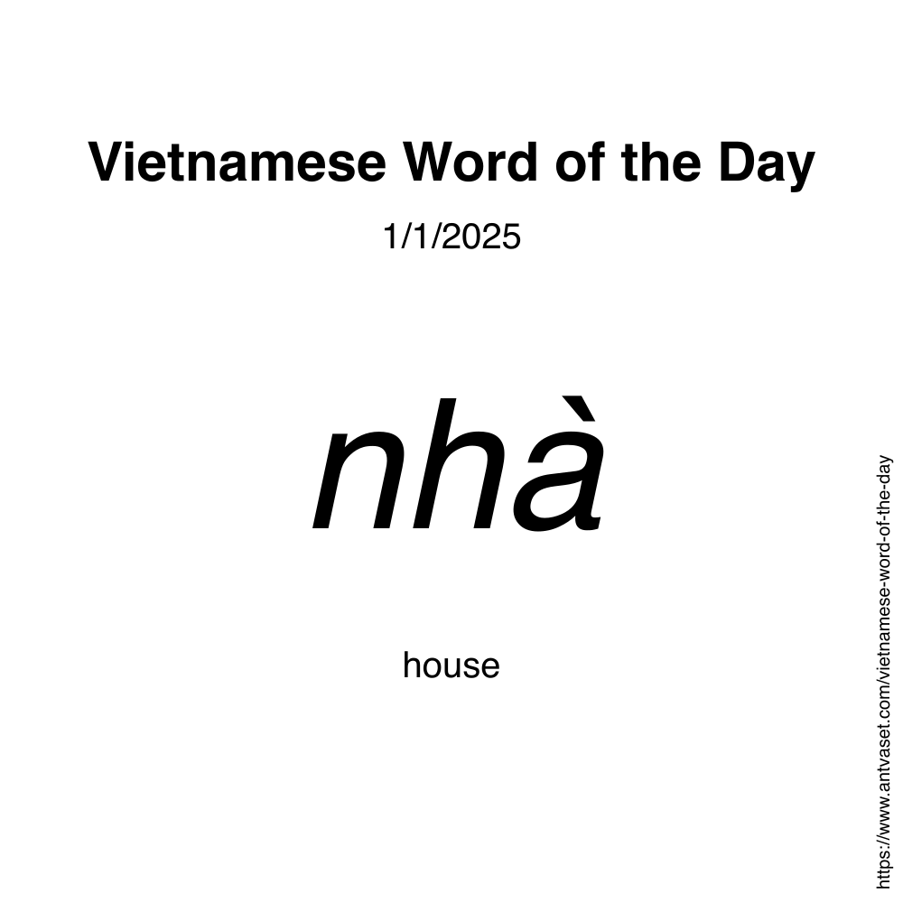 Vietnamese Word of the Day